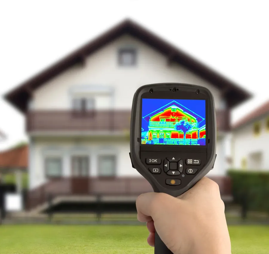 Contrôle thermique par caméra infrarouge, détection de points chauds